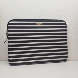 Kate Spade New York Striped Laptop sleeve